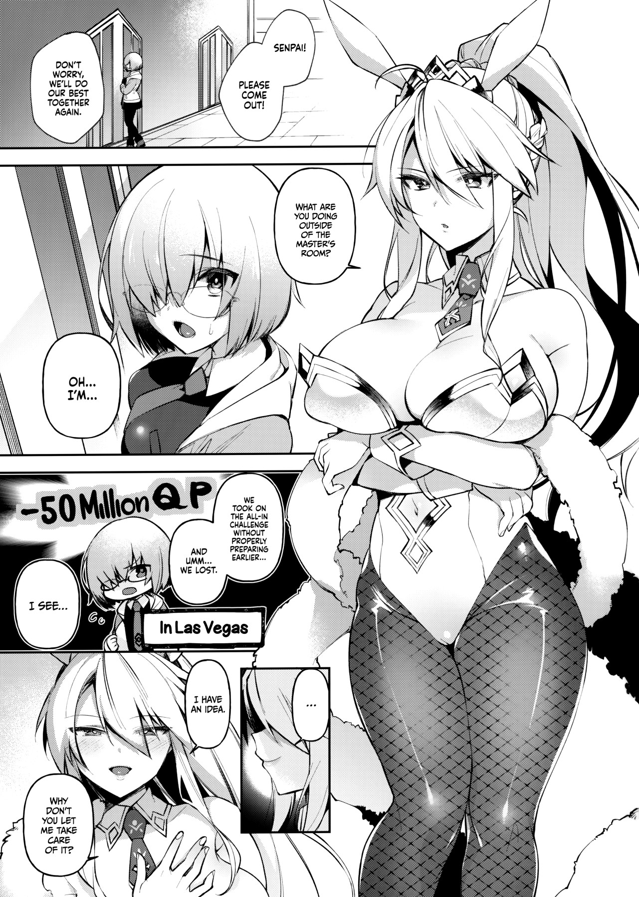 Hentai Manga Comic-If You Don't Have Any QP, Just Shoot Out Your Cum!-Read-2